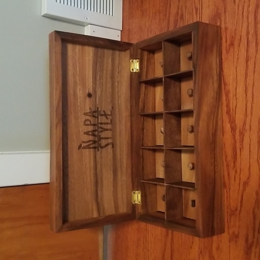 NWOT NAPA STYLE 10-Salt and Spice Box 14 x 7 x 3.5